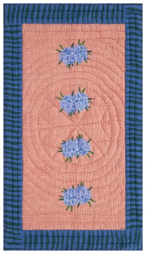 Junior Quilt in Oleander Lilac Peach