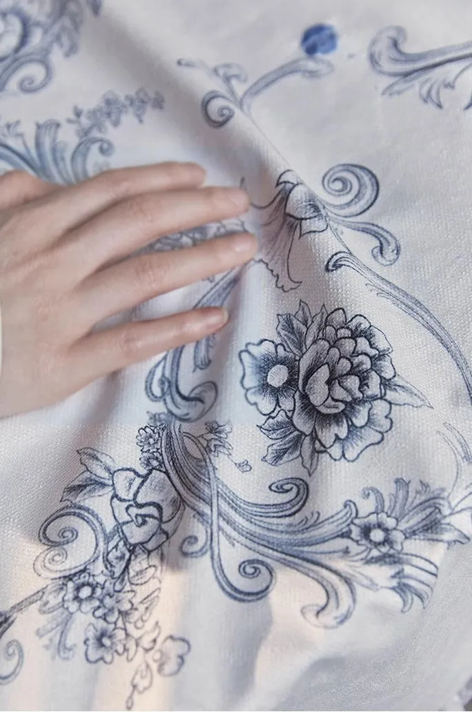 Large Modern Rectangle Tablecloth for Dining Table, Picnic Spring Flower Table Covers for Round Table, Farmhouse Table Cloth for Oval Table