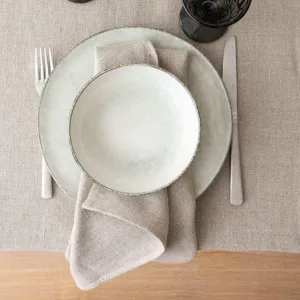 Laurette Linen Napkin - Natural or Grey