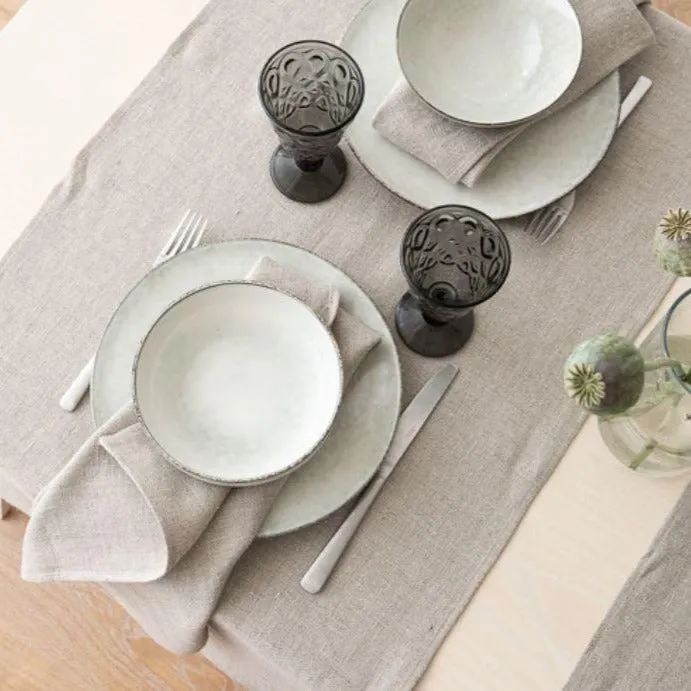 Laurette Linen Napkin - Natural or Grey