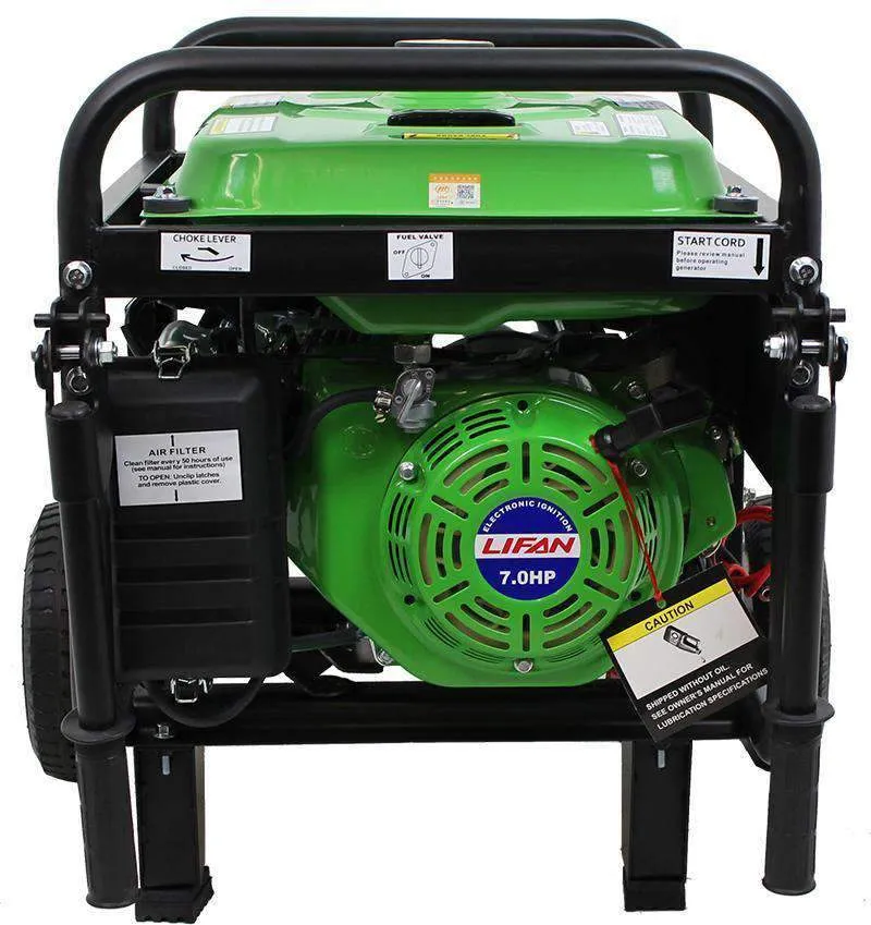 Lifan ES4100E Energy Storm 3500W/4100W Generator Electric Start Open Box (Unused)