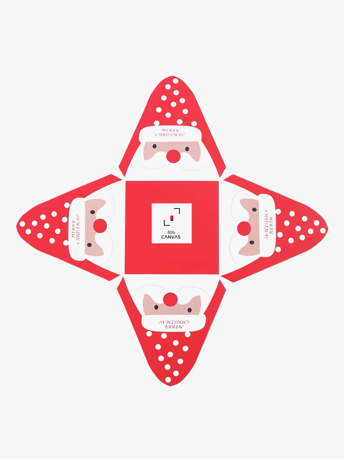 Little Santa Gift Box (Set Of 3)