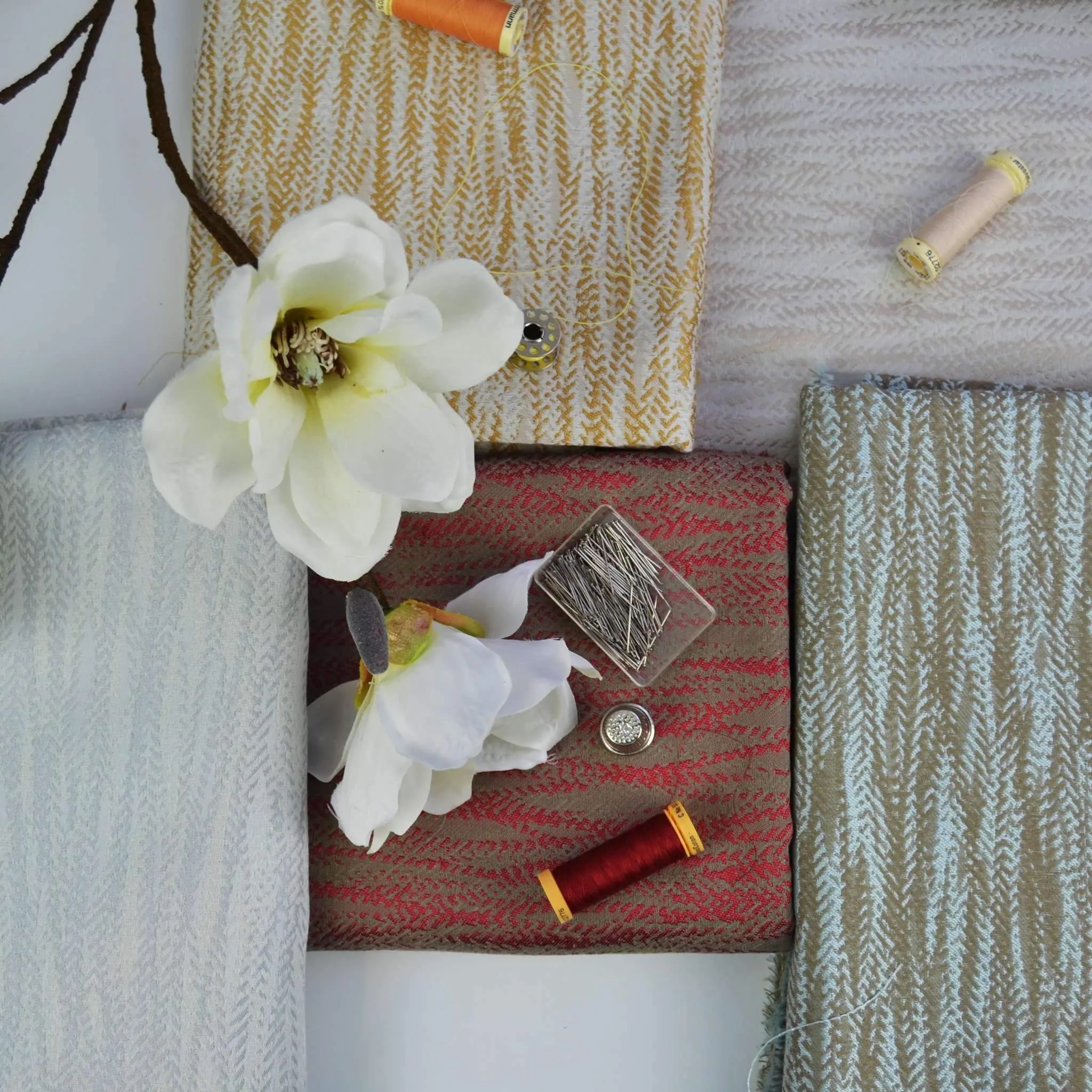Lorne Fire Retardant Beige Cream Fabric