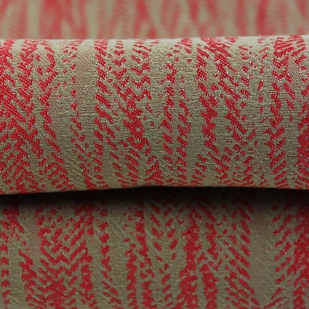 Lorne Fire Retardant Red Fabric