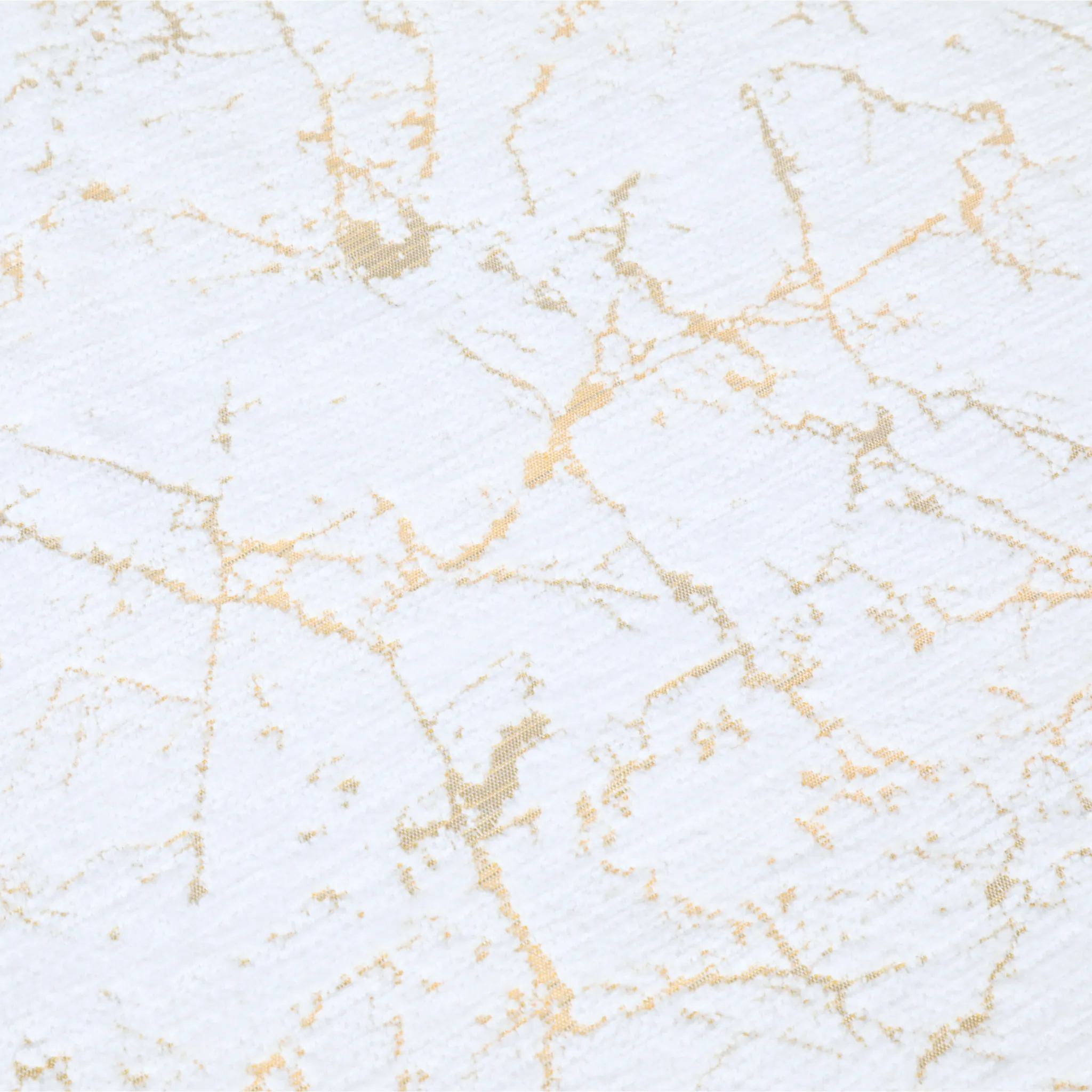 Marble Reversible Jacquard Tablecloth 120" Round  - Gold