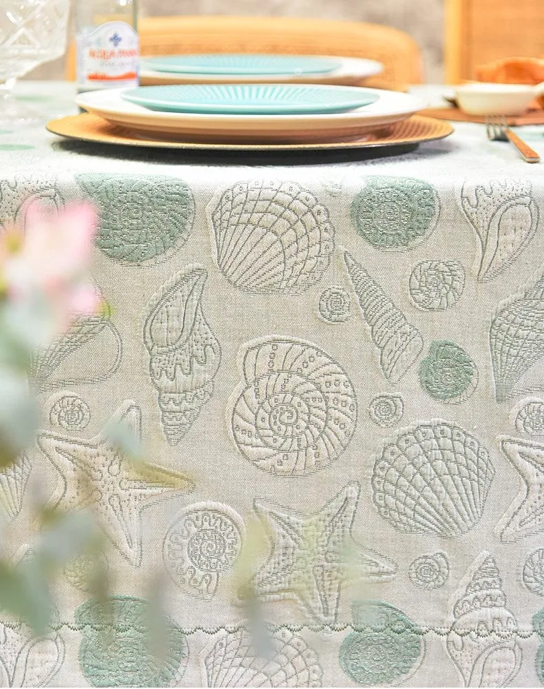 Modern Dining Room Table Cloths, Farmhouse Table Cloth, Wedding Tablecloth, Square Tablecloth for Round Table, Cotton Rectangular Table Covers for Kitchen