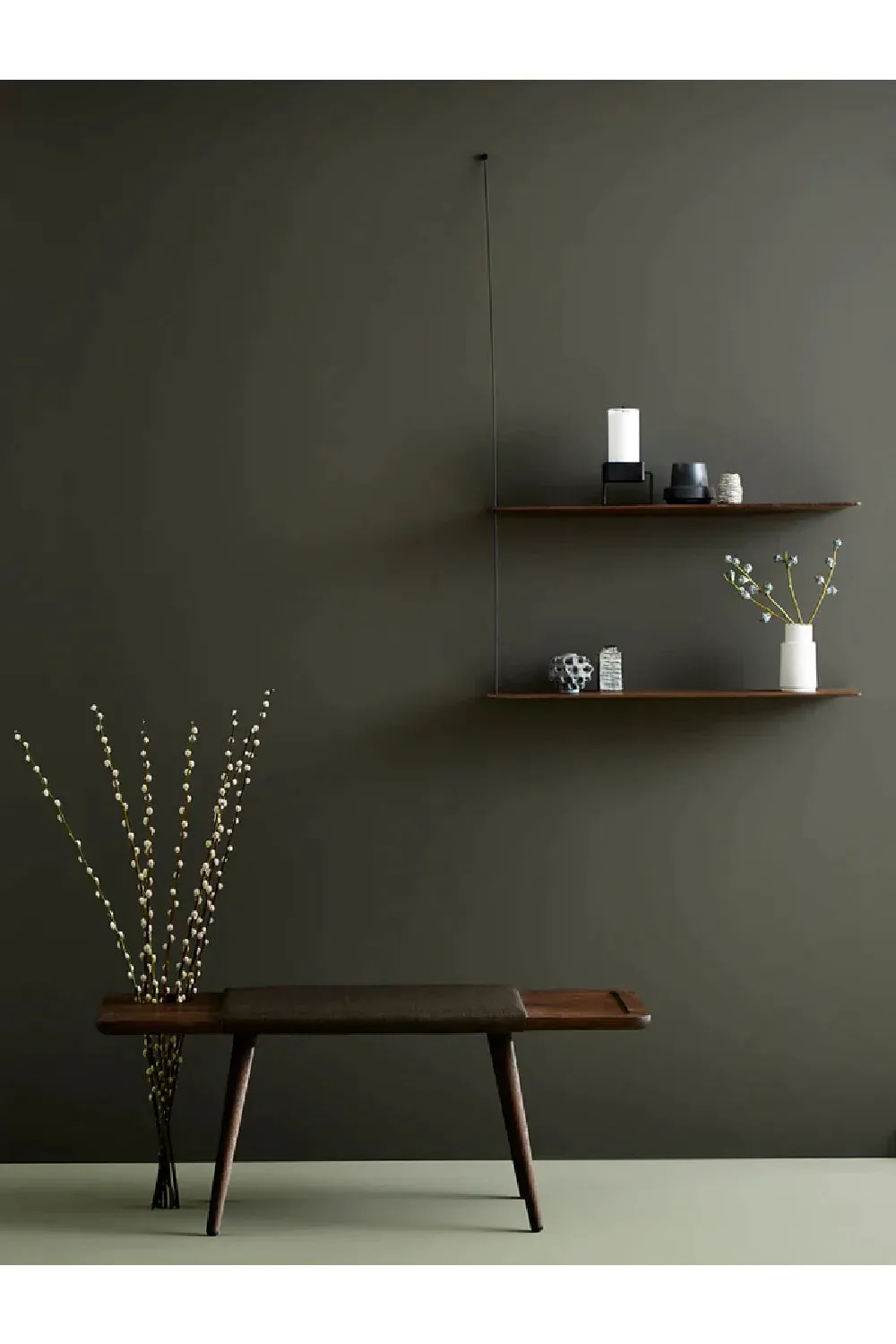 Modern Minimalist Wall Shelf M | WOUD Stedge