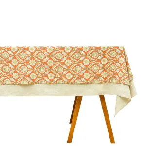 Modern Square Tablecloth, Bohemia Oriental Bilayer Tablecloths, Country Farmhouse Tablecloth for Round Table, Large Rectangle Table Covers for Dining Room Table, Rustic Table Cloths for Kitchen