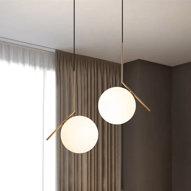 Nordic LED Chandelier Minimalist Artful Hanging Light