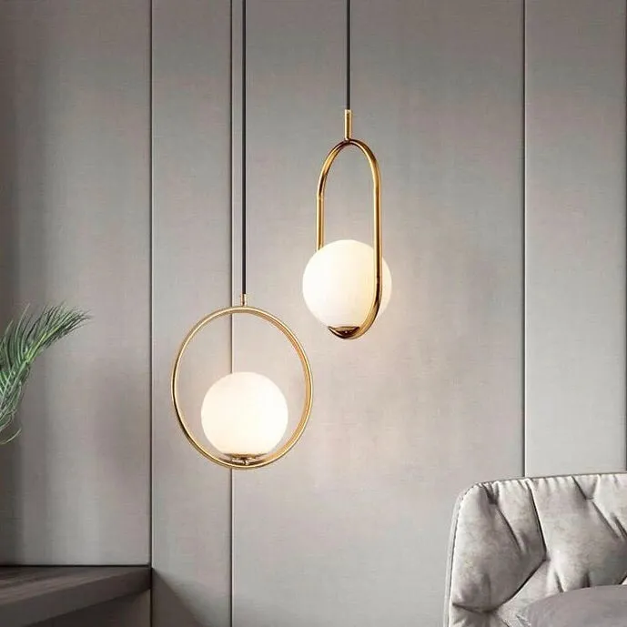 Nordic LED Chandelier Minimalist Artful Hanging Light