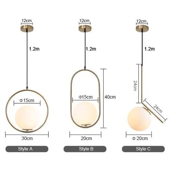 Nordic LED Chandelier Minimalist Artful Hanging Light