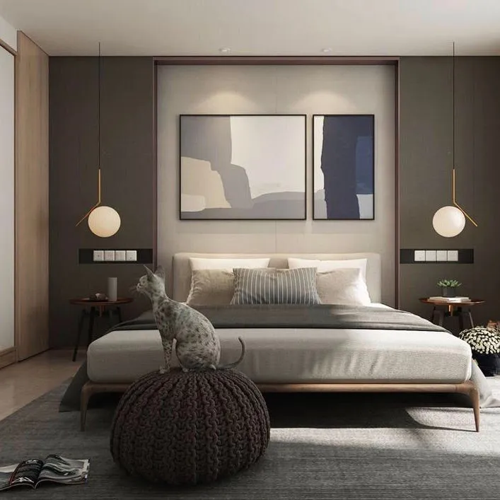 Nordic LED Chandelier Minimalist Artful Hanging Light