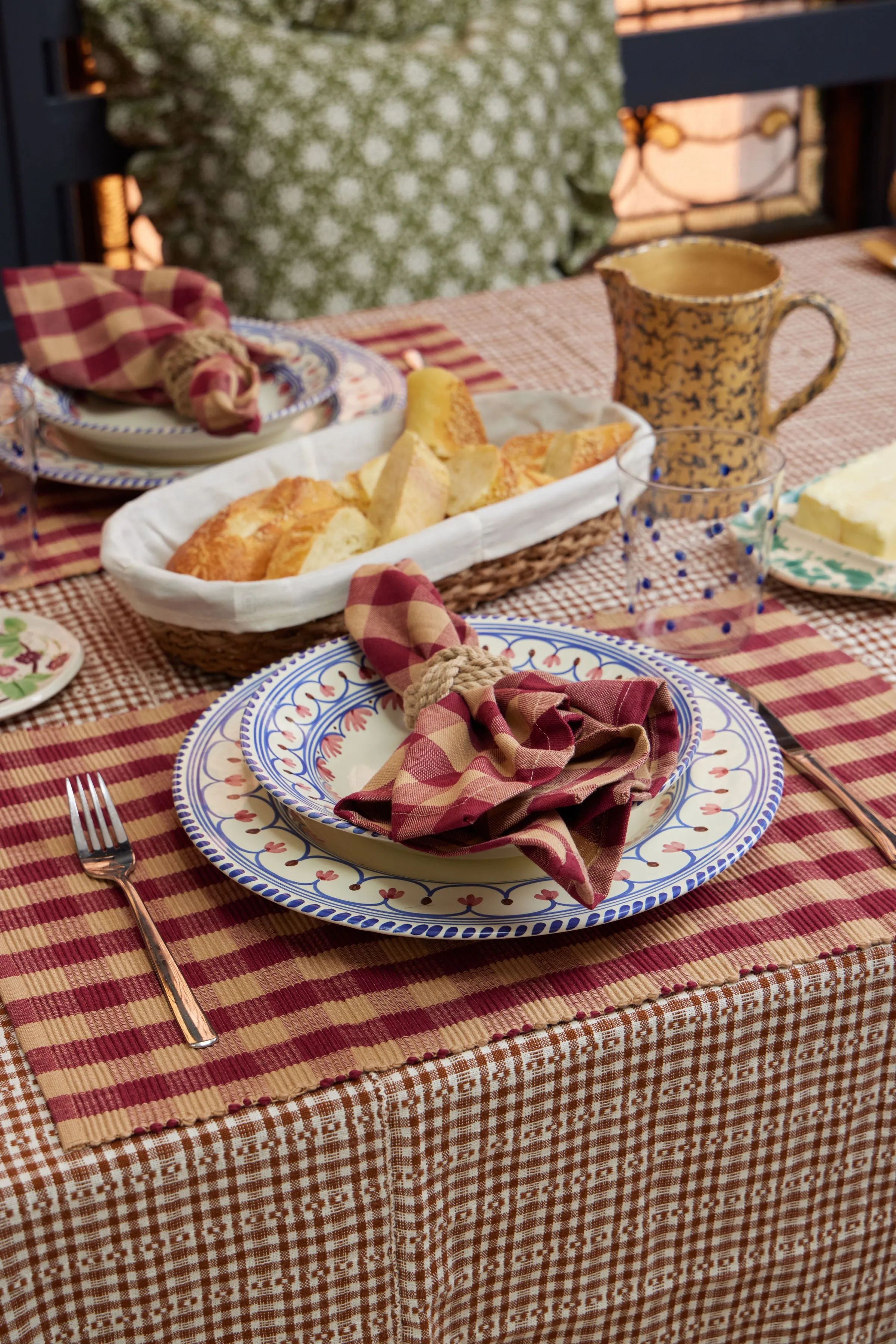 Nutmeg Soho Tablecloth