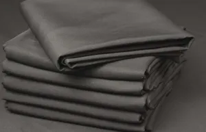Oval Tablecloth 3.3m - Black
