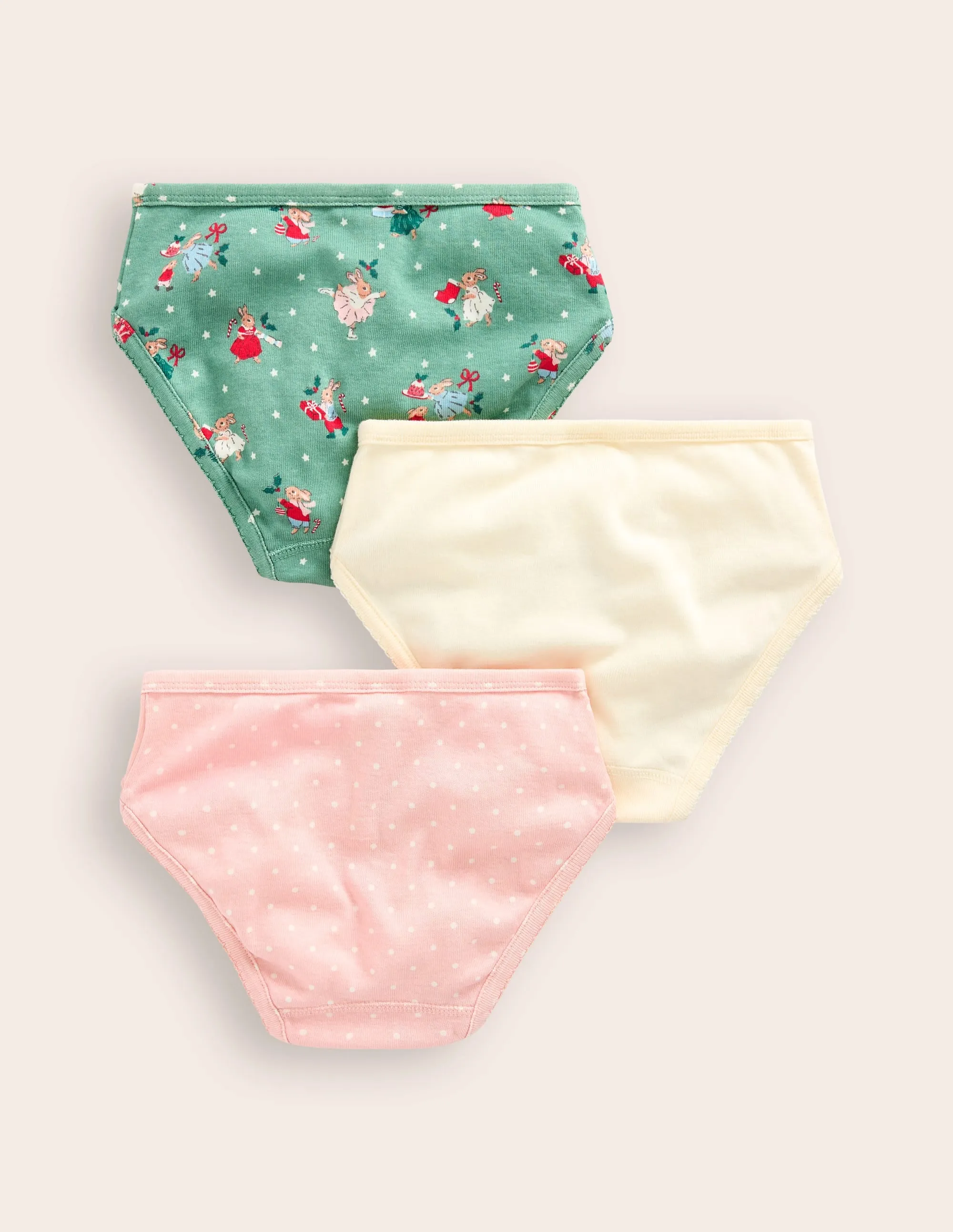 Pants 3 Pack-Csarite Festive Bunny