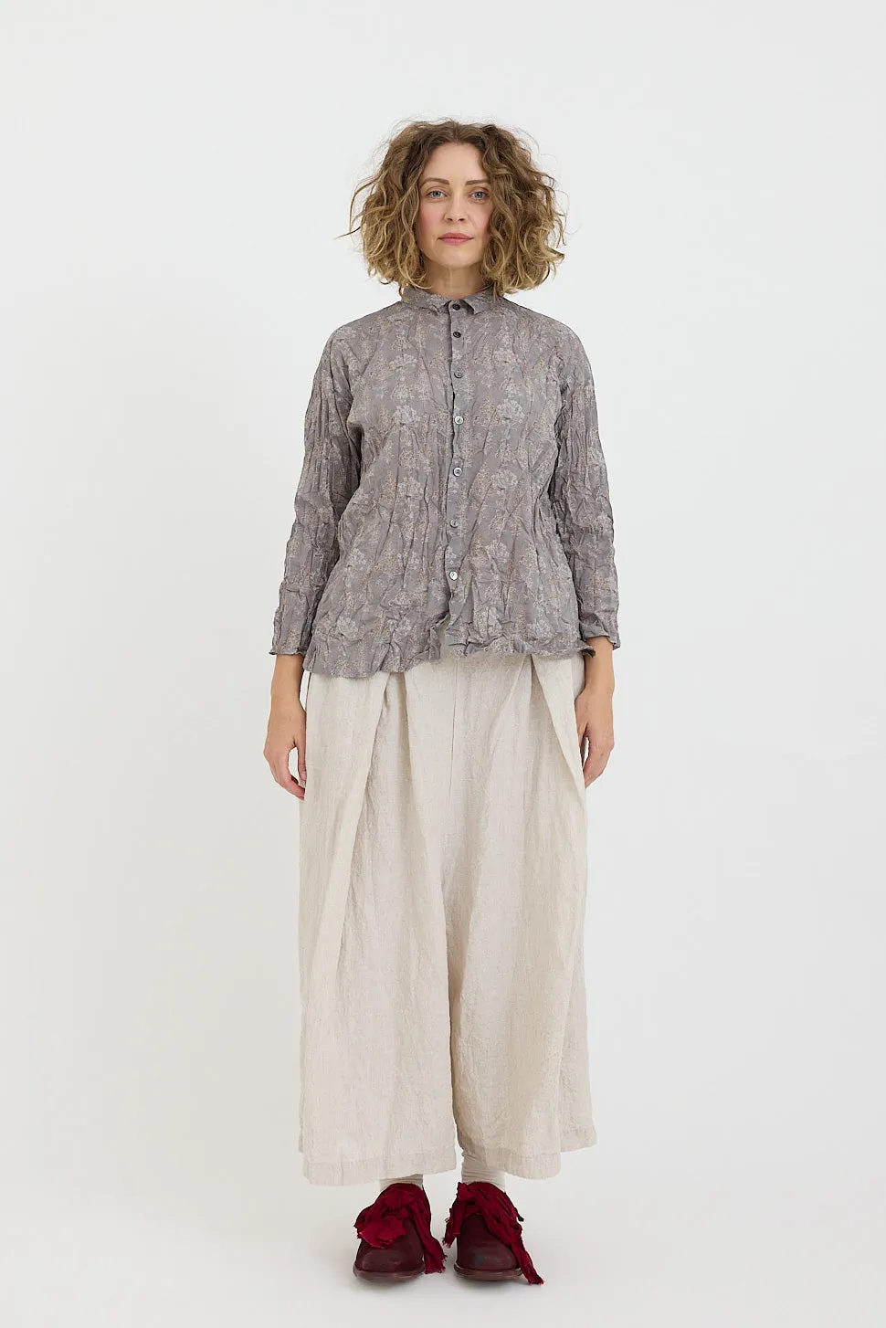 Pas de Calais - Calamint Print Blouse