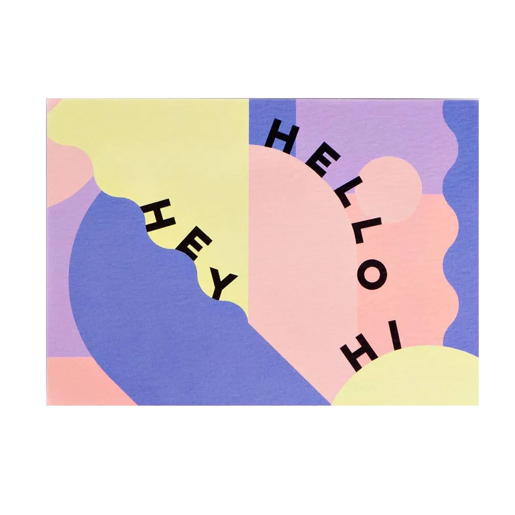 Pastel Miami Postcard by The Completist