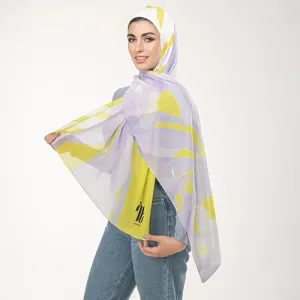 PC1134 - Sand Printed Chiffon Scarf