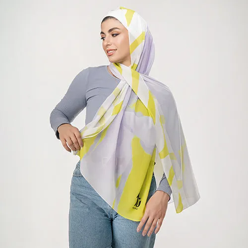 PC1134 - Sand Printed Chiffon Scarf