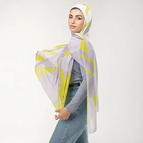 PC1134 - Sand Printed Chiffon Scarf