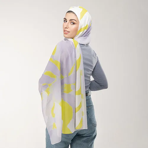 PC1134 - Sand Printed Chiffon Scarf
