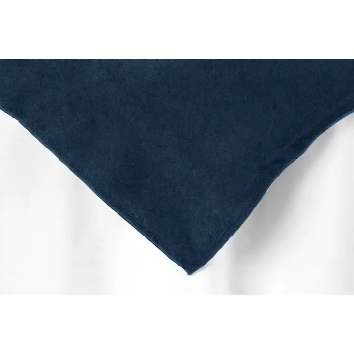 Polyester Square 72" Overlay/Tablecloth - Navy Blue