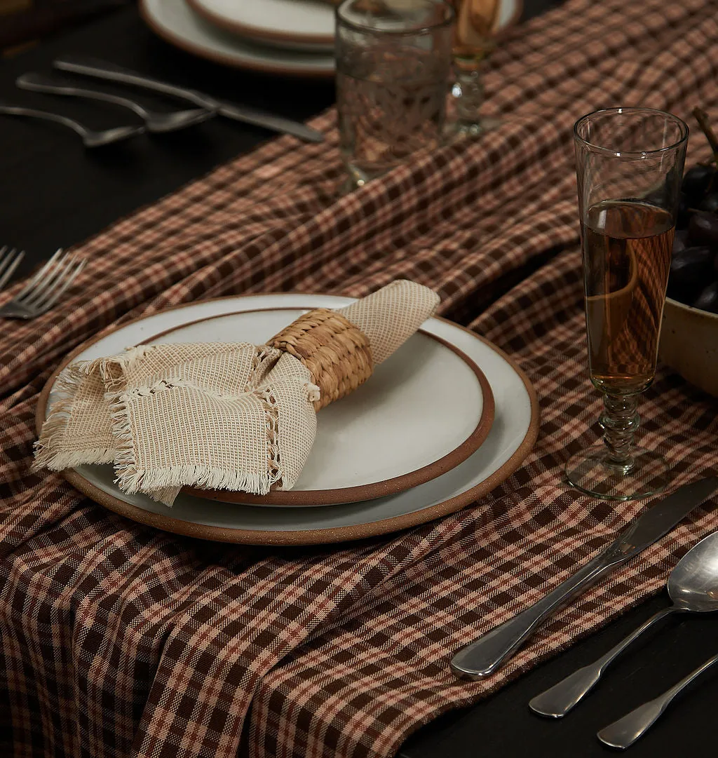Raz Plaid Tablecloth