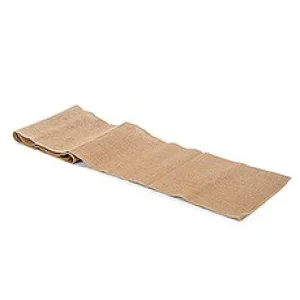 RUSTIC BURLAP TABLE RUNNER - NATURAL