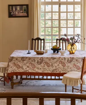Rustic Table Covers for Kitchen, Country Farmhouse Tablecloth, Large Rectangle Tablecloth for Dining Room Table, Square Tablecloth for Round Table