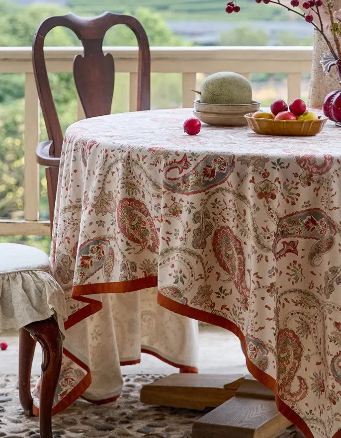 Rustic Table Covers for Kitchen, Country Farmhouse Tablecloth, Large Rectangle Tablecloth for Dining Room Table, Square Tablecloth for Round Table