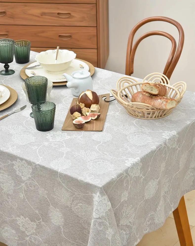 Rustic Table Covers for Kitchen, Country Farmhouse Tablecloth, Square Tablecloth for Round Table, Large Rectangle Tablecloth for Dining Room Table