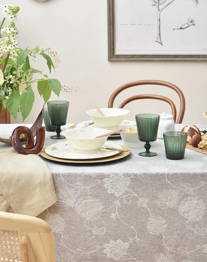 Rustic Table Covers for Kitchen, Country Farmhouse Tablecloth, Square Tablecloth for Round Table, Large Rectangle Tablecloth for Dining Room Table