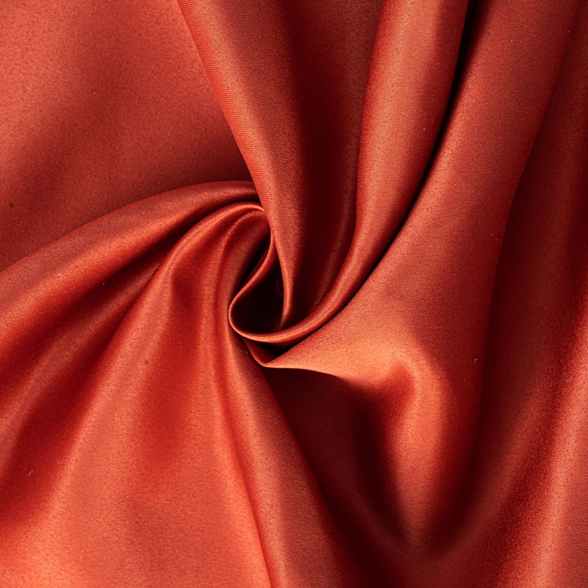 Satin Rectangular 60"x120" Tablecloth - Rust