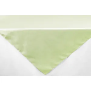 Satin Square 72"x72" Table Overlay - Sage Green