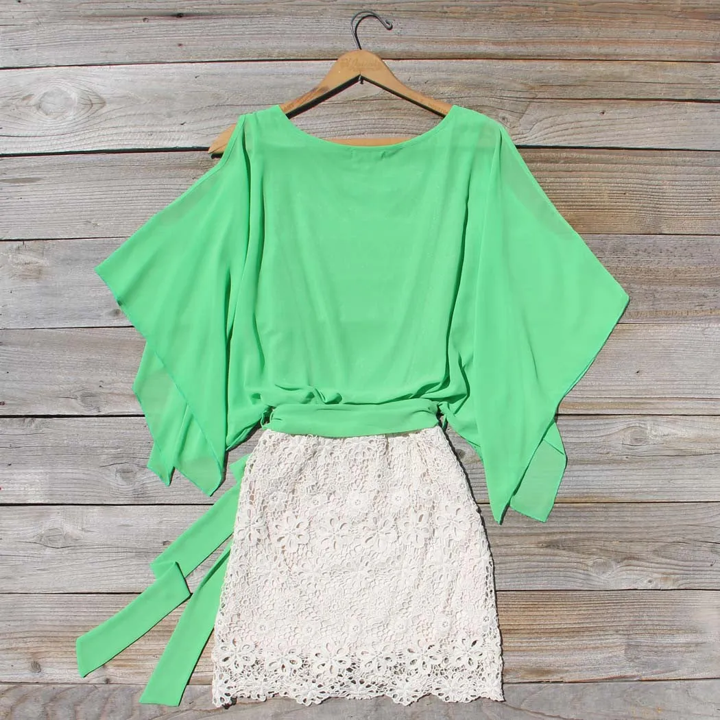 Sea Glass Lace Dress