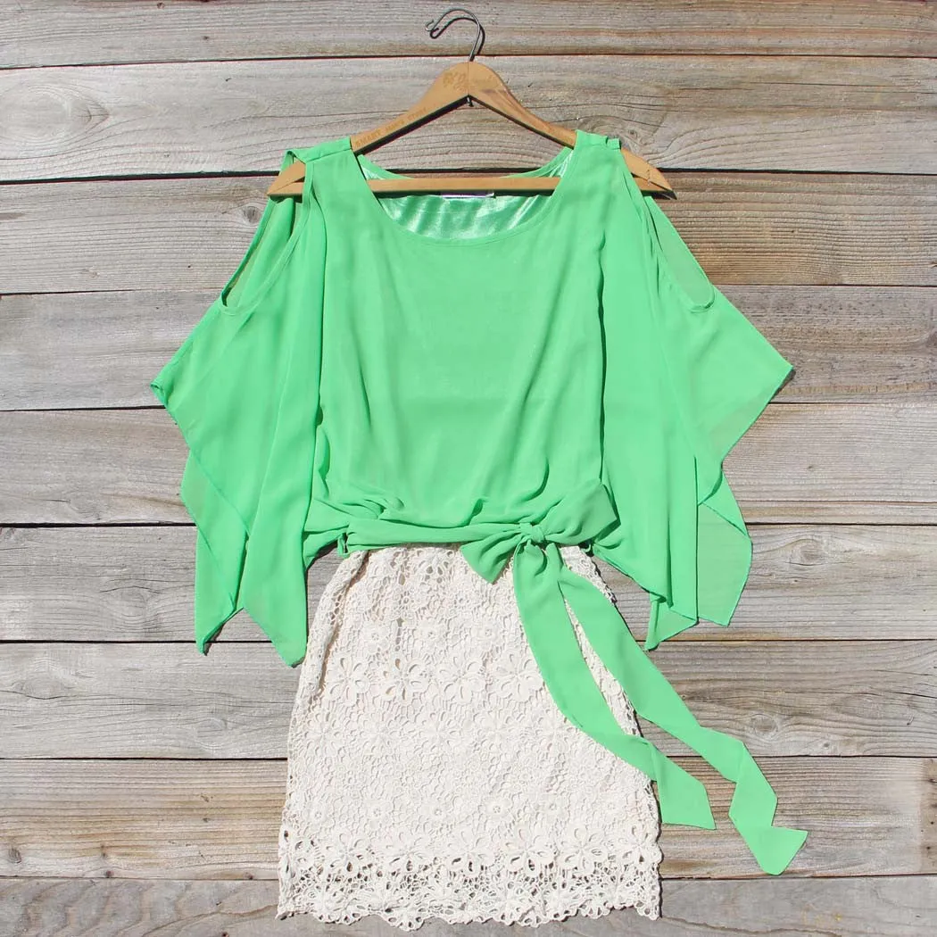 Sea Glass Lace Dress