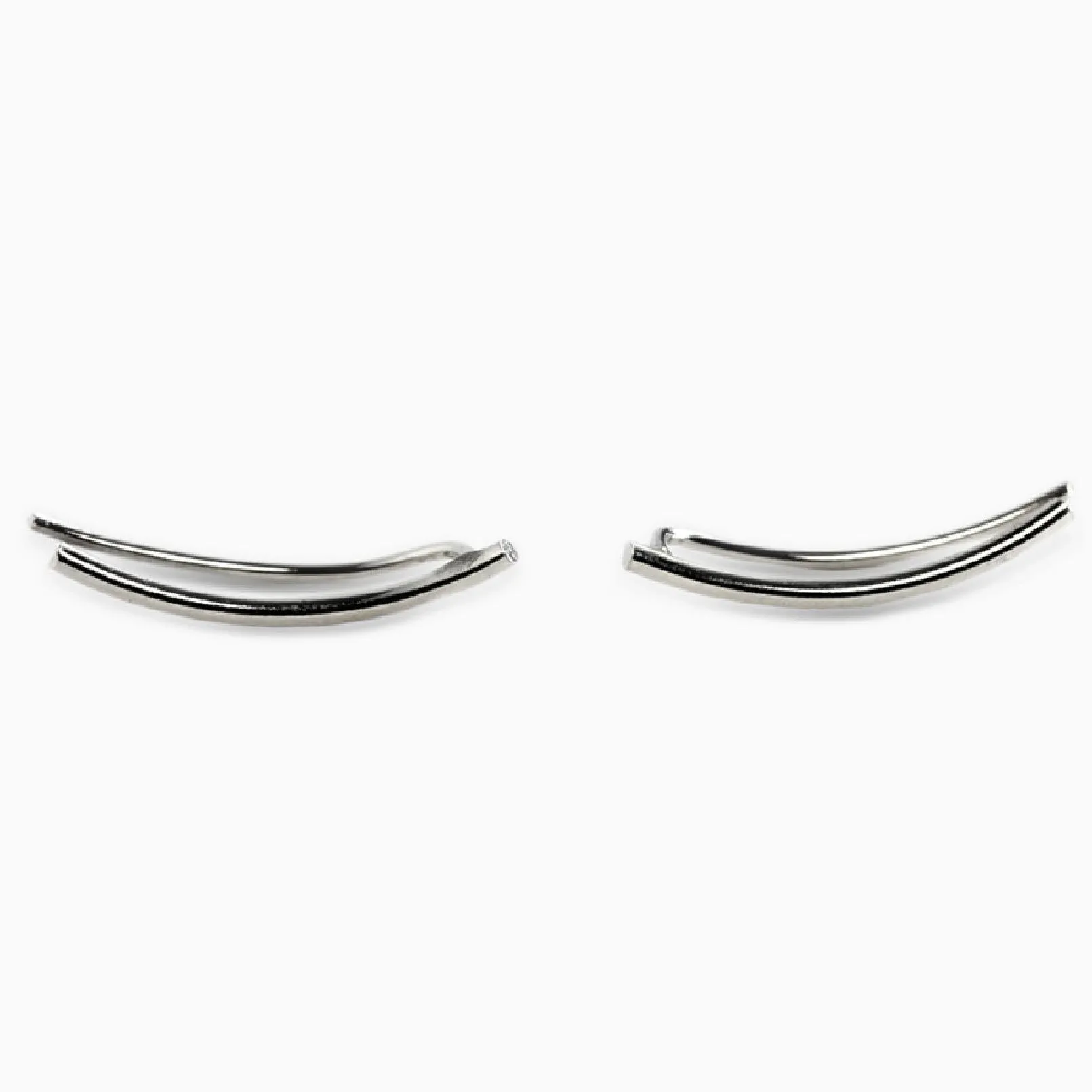 Sloane Modern Ear Climbers (Silver)
