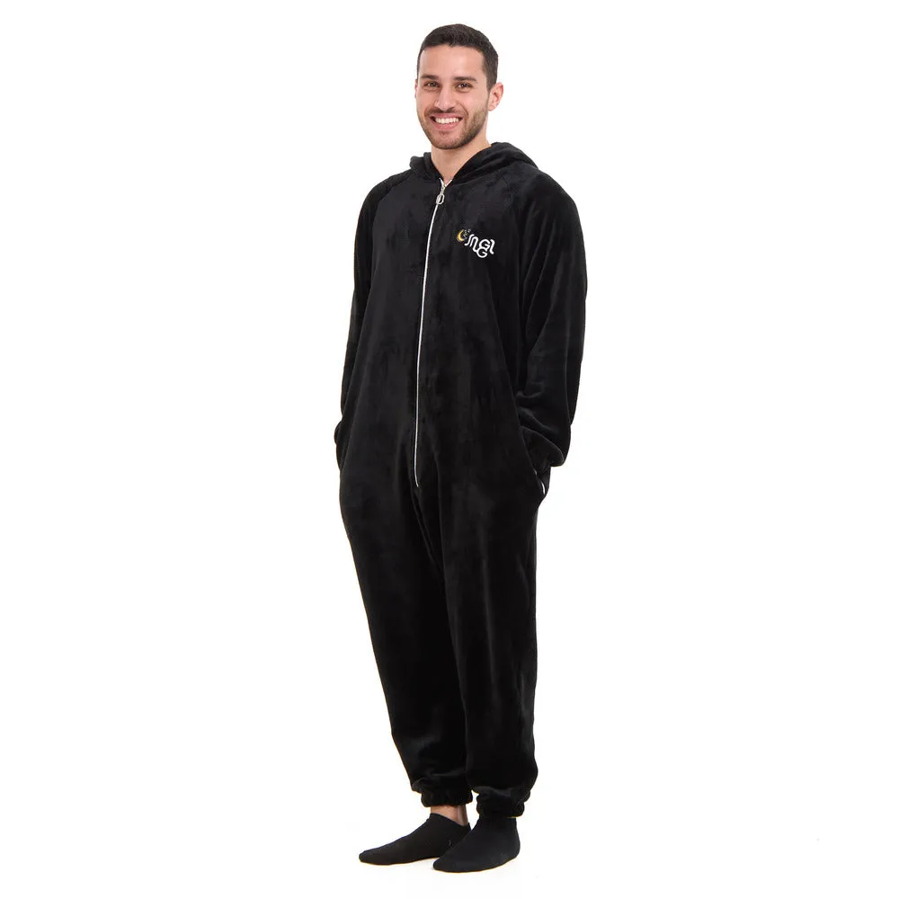 Snuggs Blanket Onesie Black  