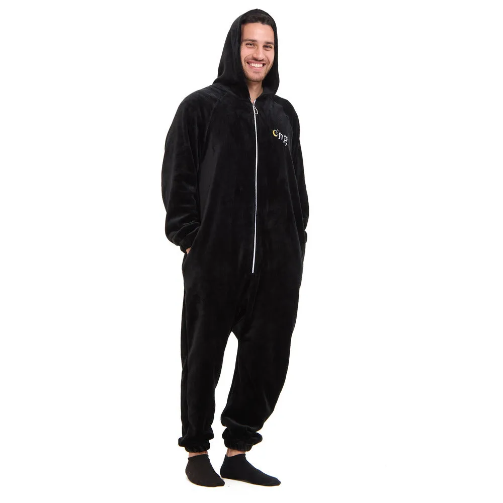 Snuggs Blanket Onesie Black  
