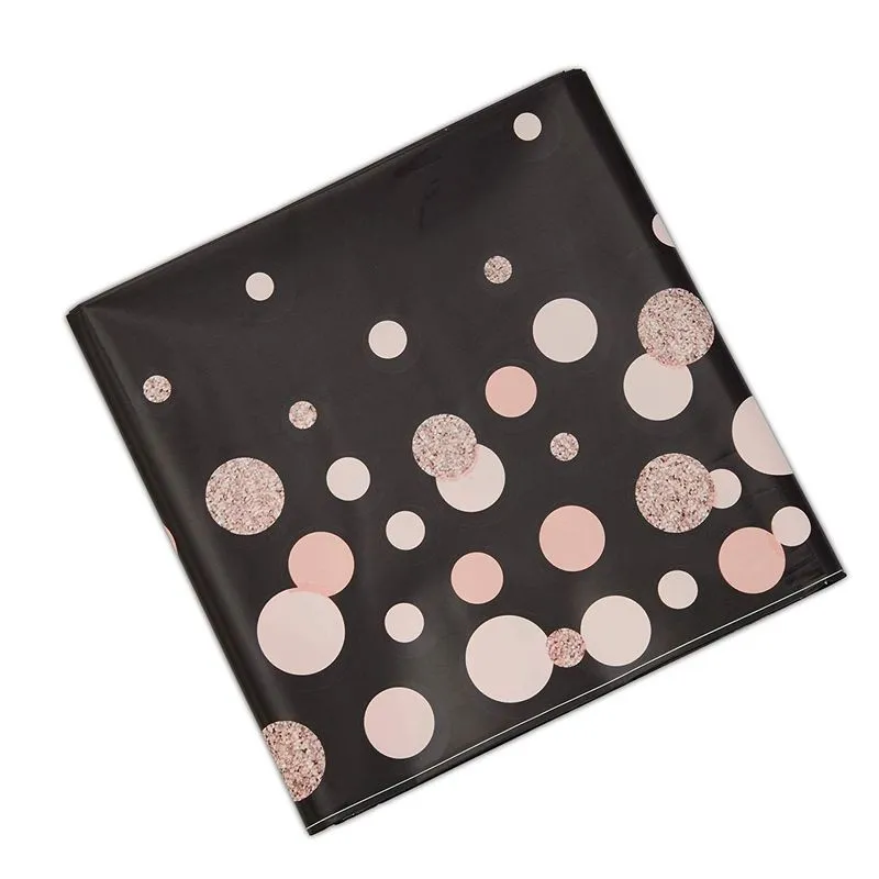 Sparkle and Bash 18th Birthday Plastic Table Covers (3 Pack) 54 x 108 Inches