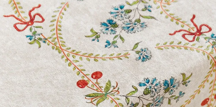 Spring Flower Table Covers for Round Table, Large Modern Rectangle Tablecloth for Dining Table, Farmhouse Table Cloth for Oval Table, Square Tablecloth for Kitchen