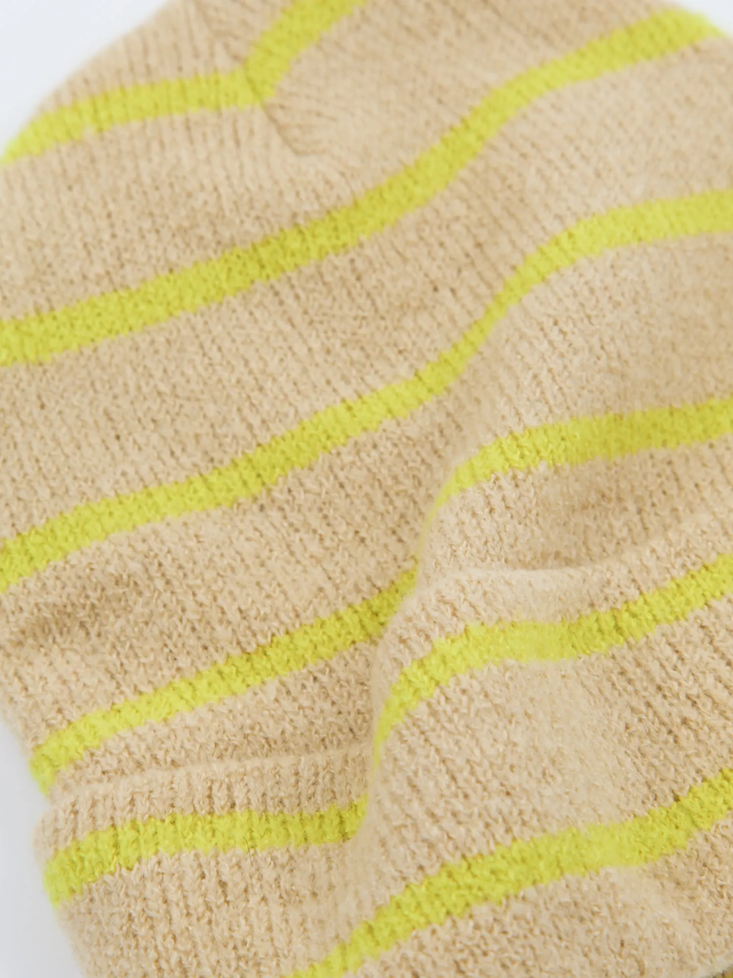 Stripe Cuff Beanie