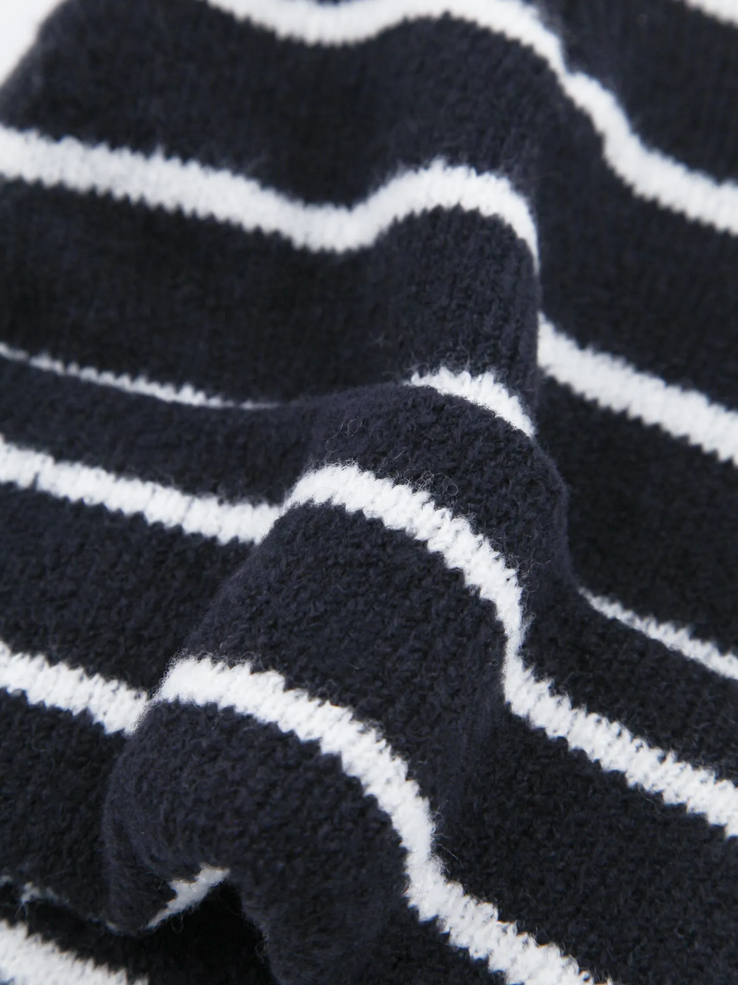 Stripe Cuff Beanie