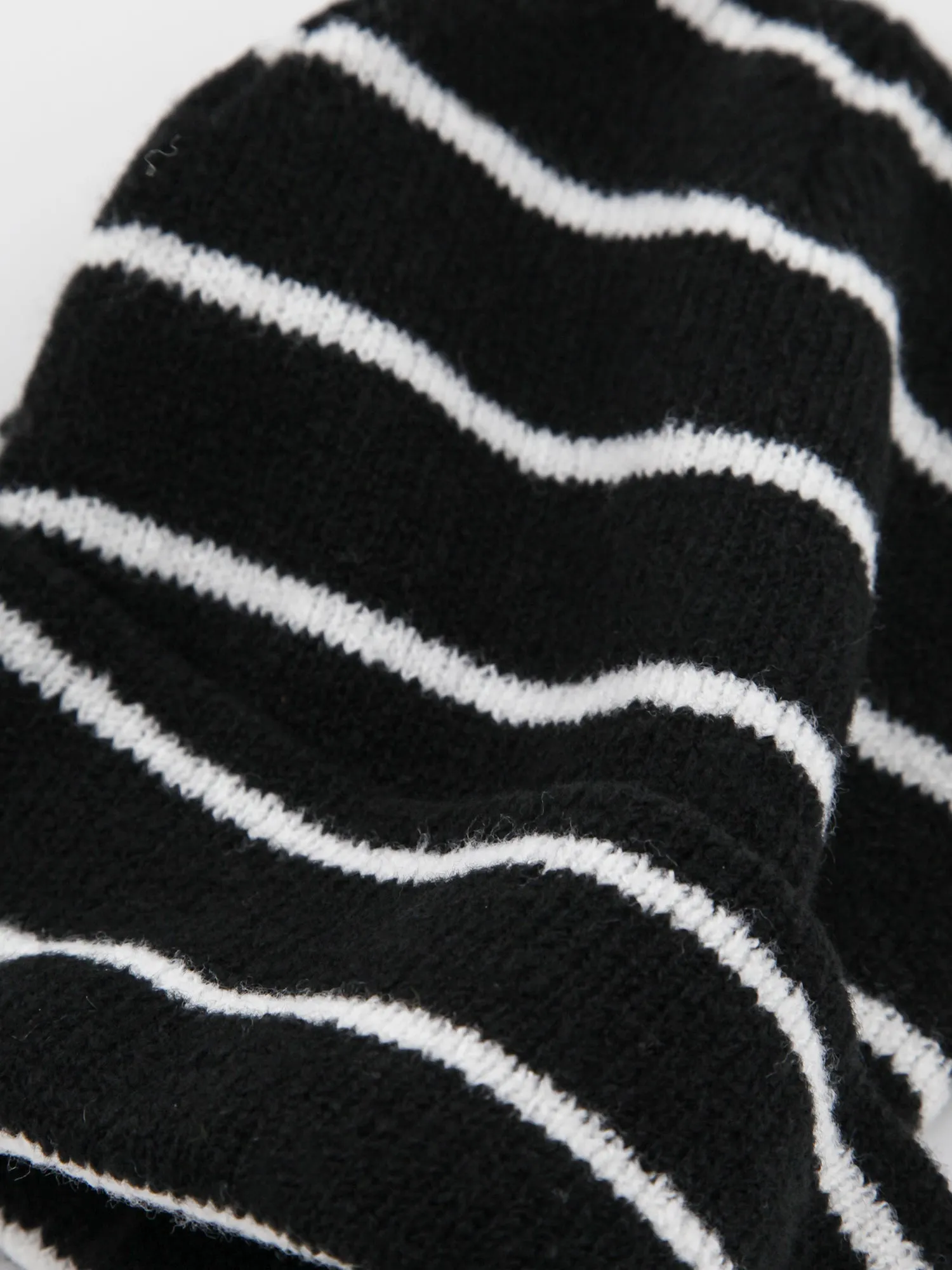 Stripe Cuff Beanie
