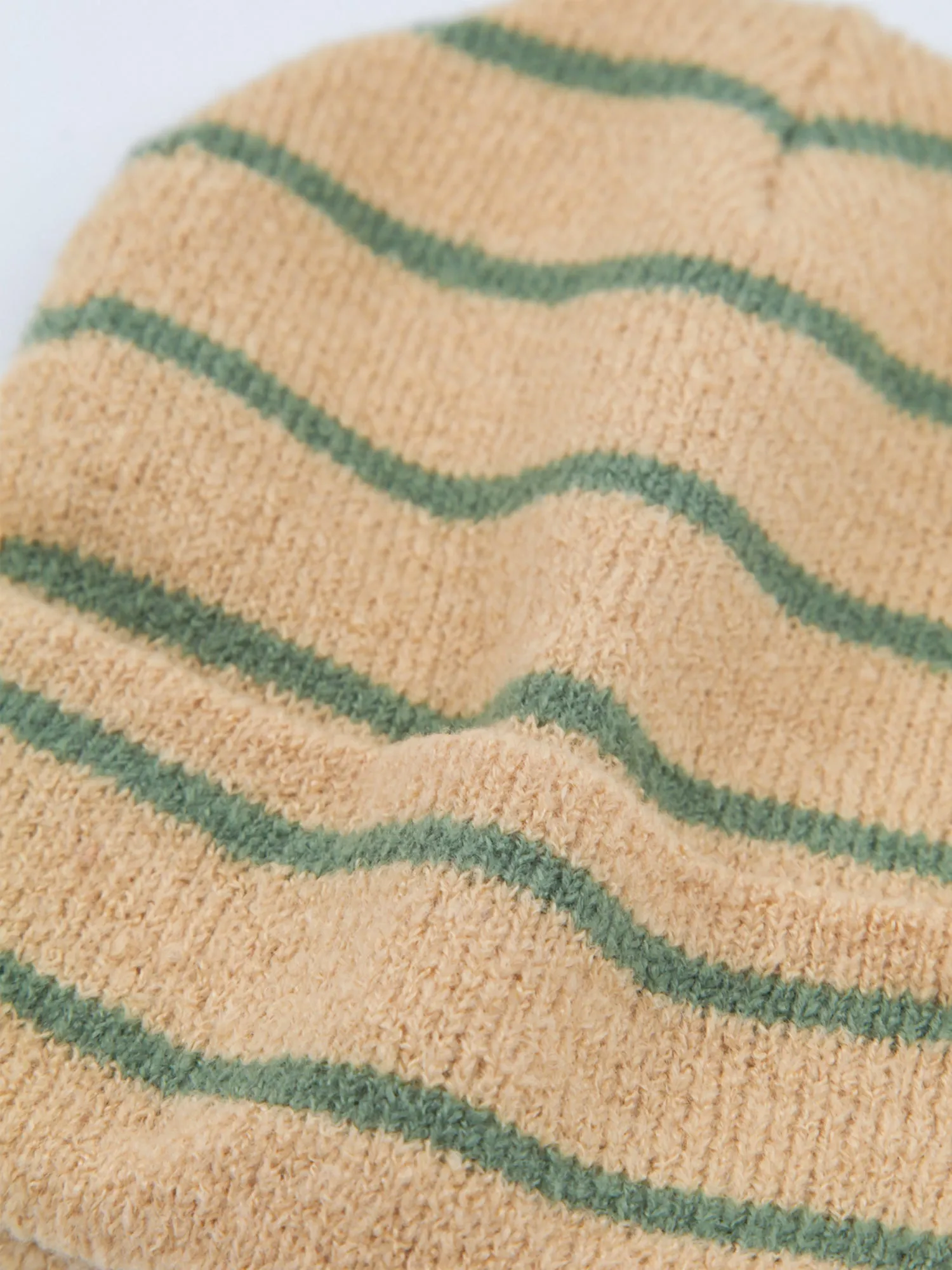 Stripe Cuff Beanie