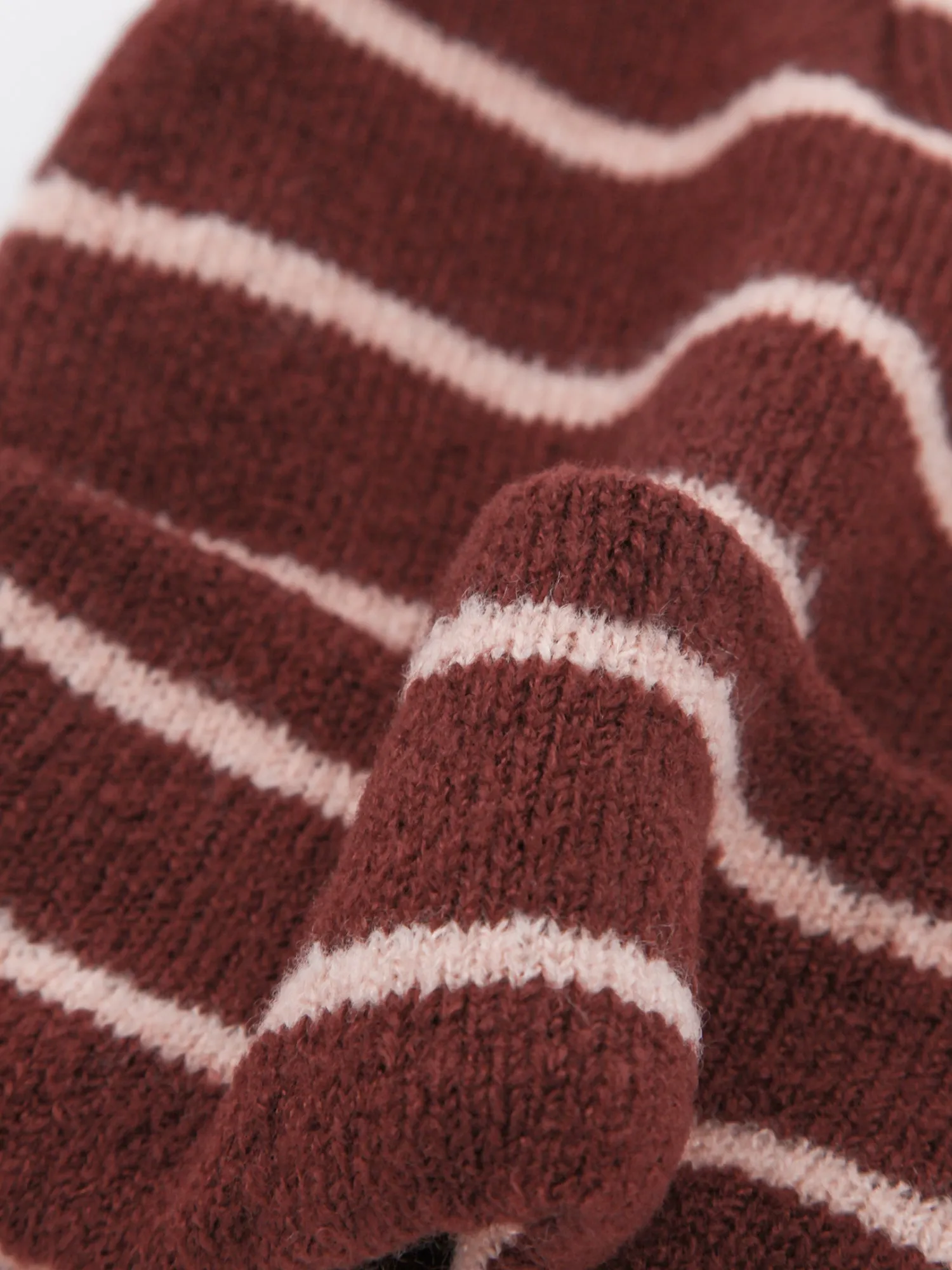 Stripe Cuff Beanie