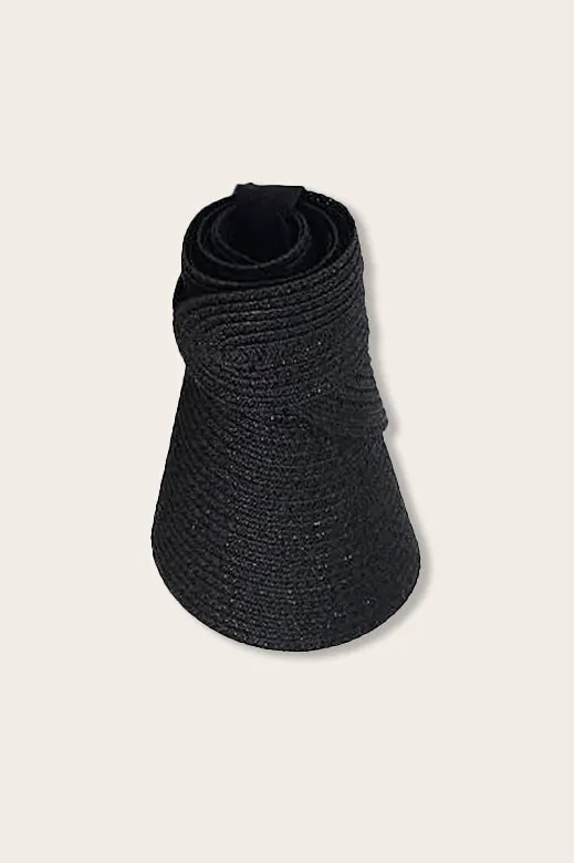 Sun-Kissed Visor - Black