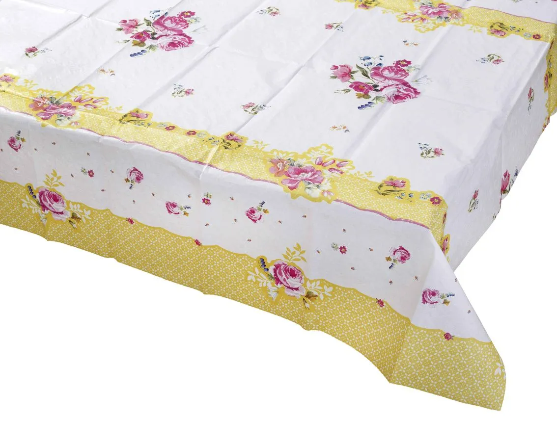 Truly Scrumptious Floral Tablecloth