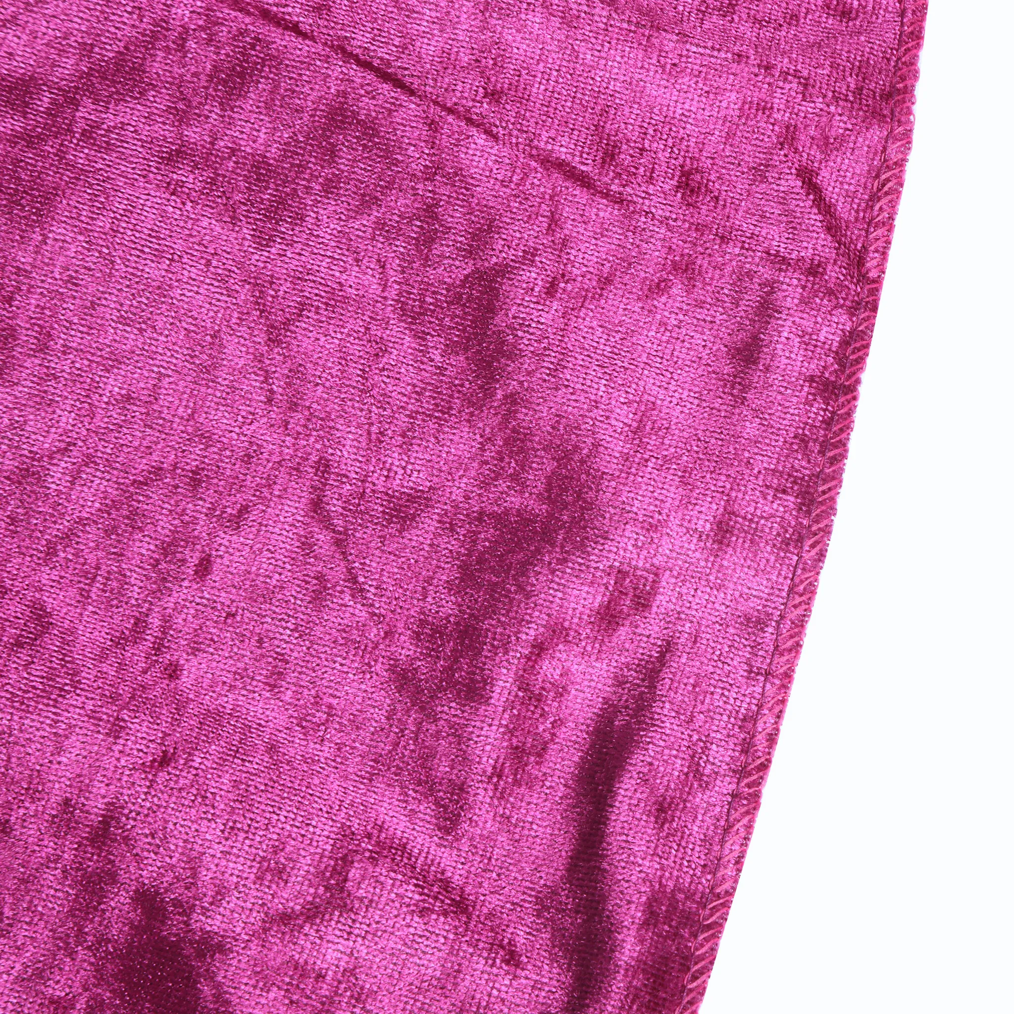 Velvet 90"x132" Rectangular Tablecloth - Magenta