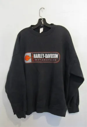 Vintage Black Harley Davidson Sweatshirt